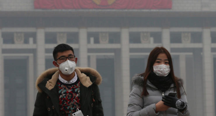 Пекин накрыл густой смог
