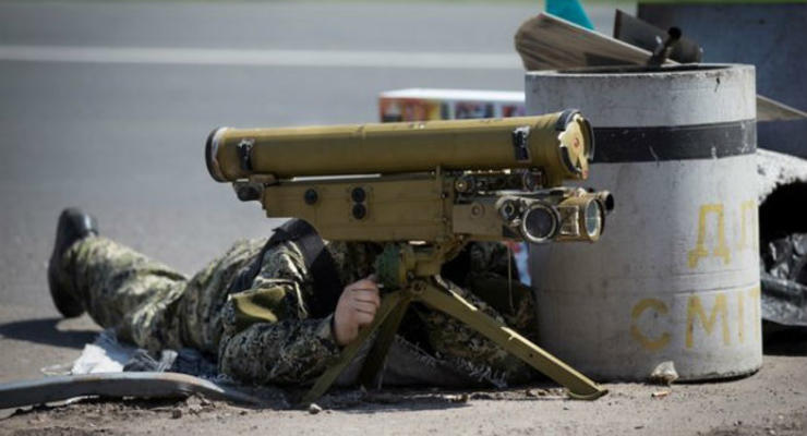 На Донетчине боевики использовали ПТРК против украинских военных