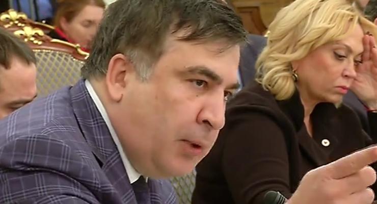 Саакашвили прокомментировал видео перепалки с Аваковым