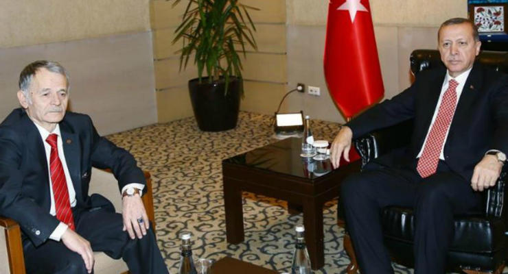 Мустафа Джемилев встретился с президентом Турции