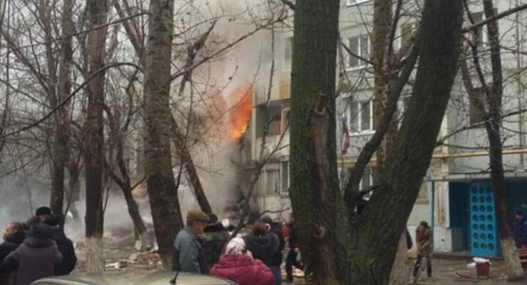 В Волгограде в жилом доме, где произошло два взрыва, обрушились со 2 по 9 этажи