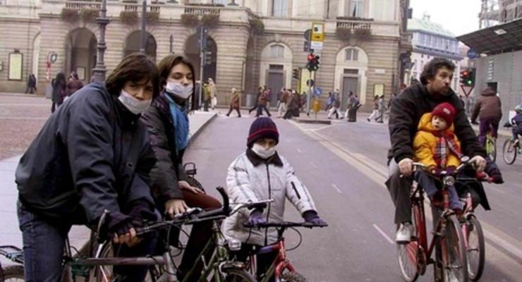 В Милане из-за смога на три дня запретили движение автомобилей
