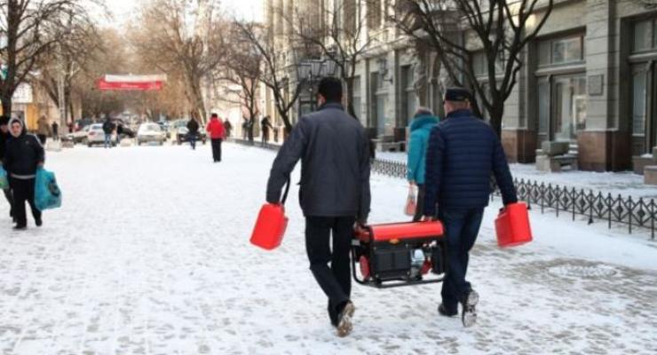 Жители оккупированного Крыма запасаются генераторами - СМИ