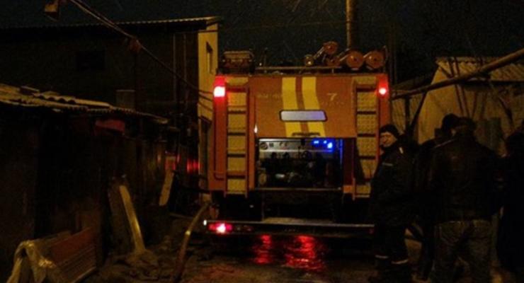 В новогоднюю ночь в Одессе из-за пиротехники сгорели три жилых дома