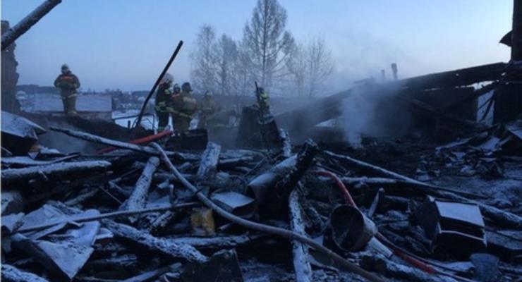 Во время пожара Ярославской области России погибли шесть человек