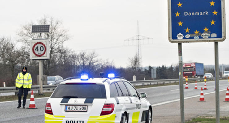 Правительство Дания вводит контроль на границе с Германией