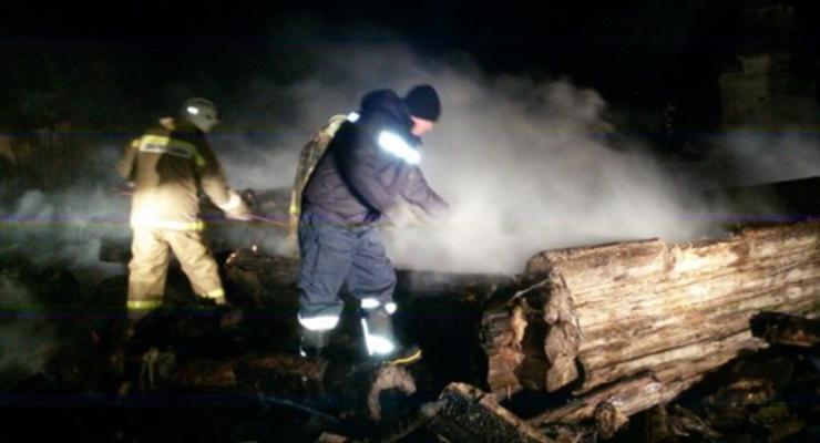 В российском Татарстане на пожаре погибла женщина и пятеро ее детей