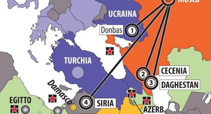 Итальянское издание обозначило аннексированный Крым частью РФ