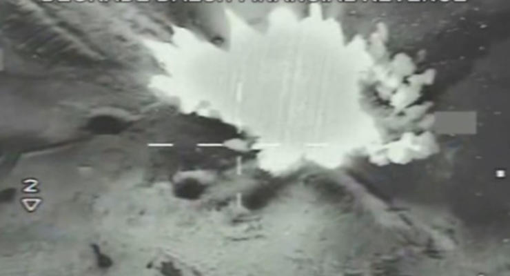 Опубликовано видео запуска иранских ракет рядом с авианосцем США
