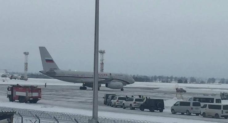 В Борисполе приземлился российский самолет