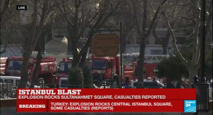 Взрыв в Стамбуле: среди раненых есть туристы из Германии и Норвегии