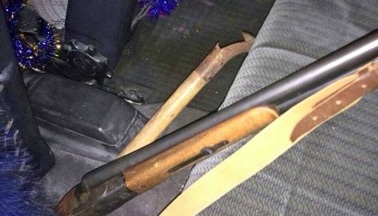 Киевлянка из машины обстреляла мужчину