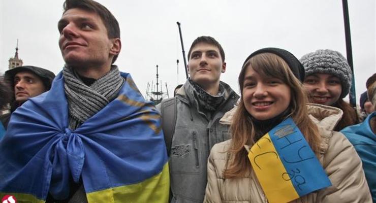Украинцы за Евросоюз и против союза Путина - опрос