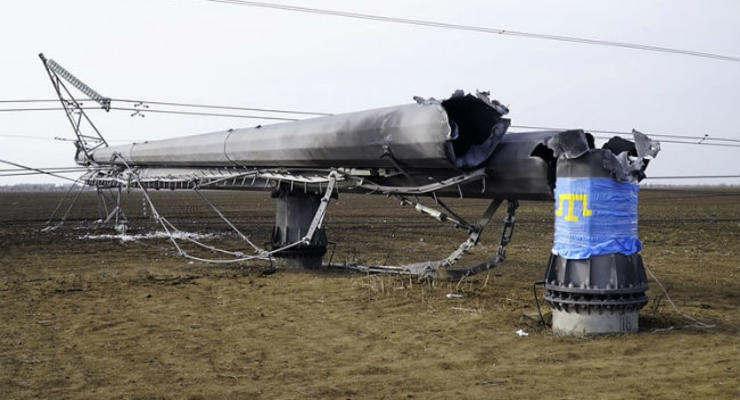 В оккупированном Крыму оценили ущерб от энергоблокады