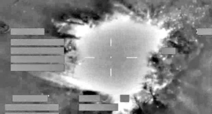Пентагон опубликовал видео авиаудара по хранилищу денег ИГ