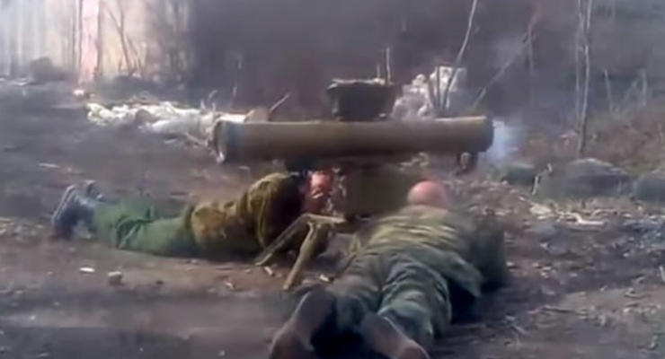 В Донецкой области боевики обстреляли военных из ПТУР