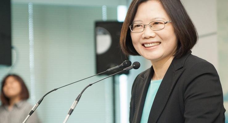 Цай Ин Вень стала первой женщиной-президентом Тайваня