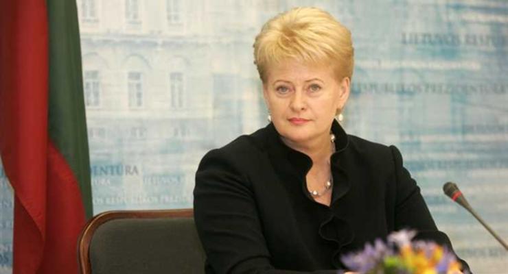Грибаускайте: РФ не выполнила минские соглашения, санкции продлят