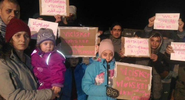 В Норвегии сирийские беженцы голодают, отказываясь ехать в РФ