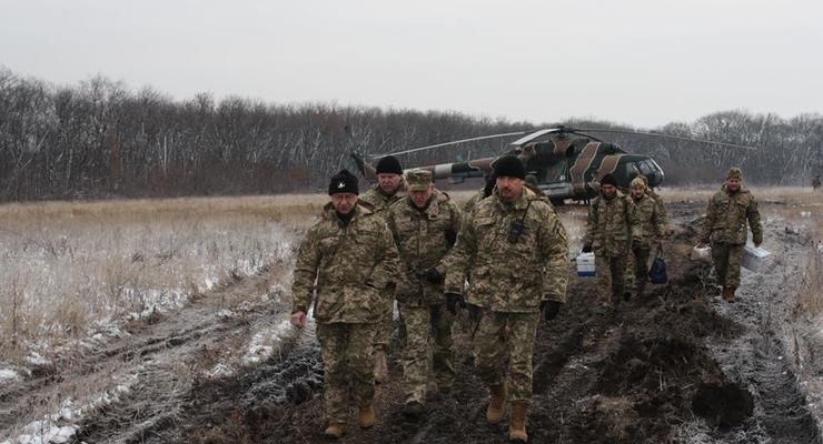 В зоне проведения АТО ранены шестеро украинских военных
