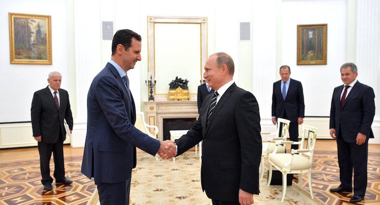 Путин попросил Асада уйти - британские СМИ
