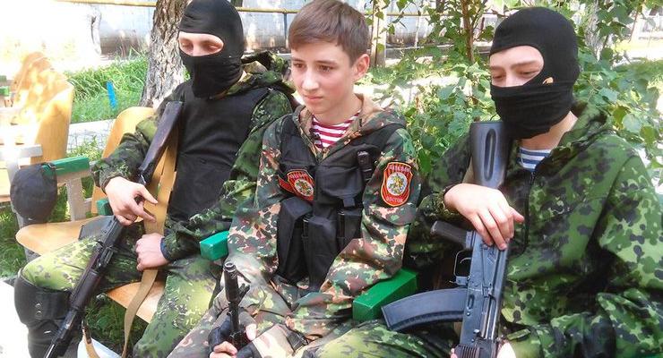 В Луганской области боевики сформировали детский диверсионный батальон