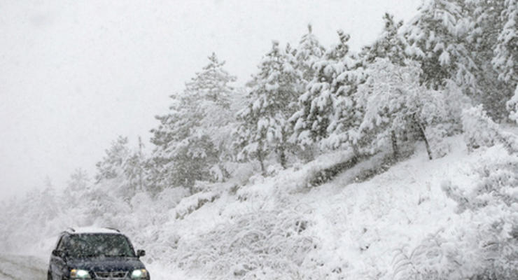 На Киев надвигается двухдневный снегопад