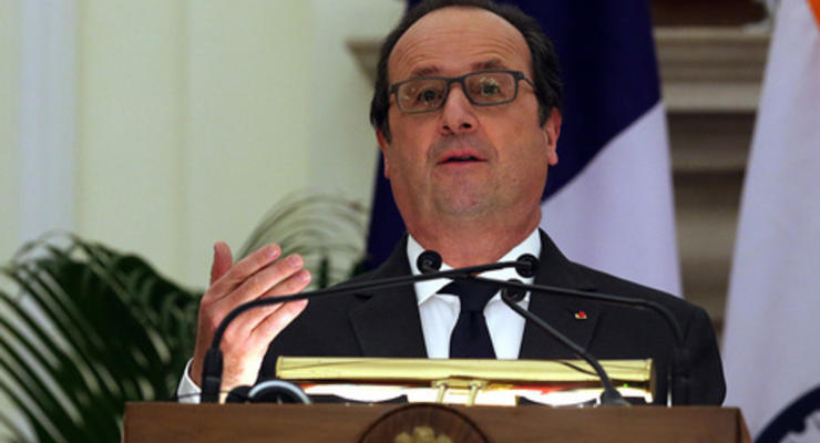 Олланд прокомментировал видео с угрозами парижских террористов