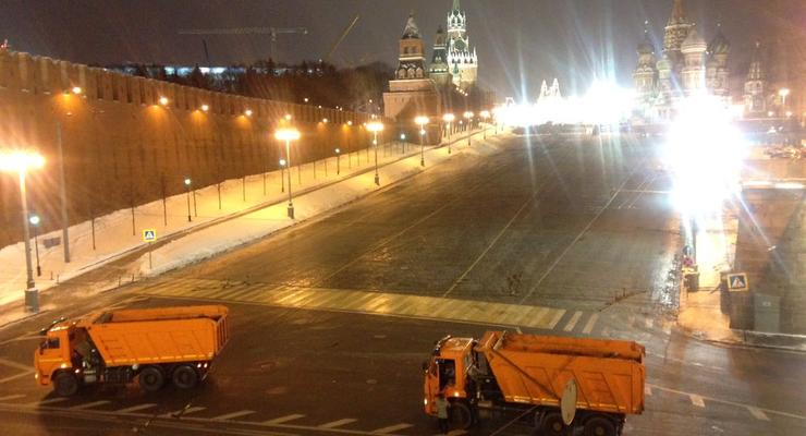 В соцсетях активно обсуждают перекрытие Красной площади в Москве