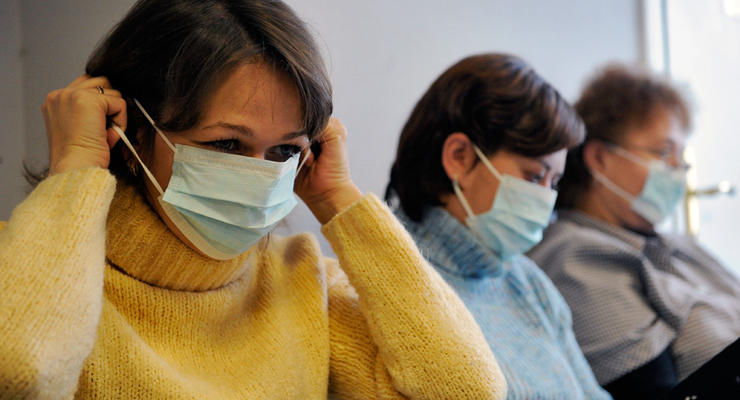 Число умерших от гриппа и ОРВИ в Украине увеличилось
