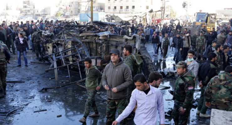 Reuters: Число погибших после двойного теракта в Дамаске превысило 60 человек