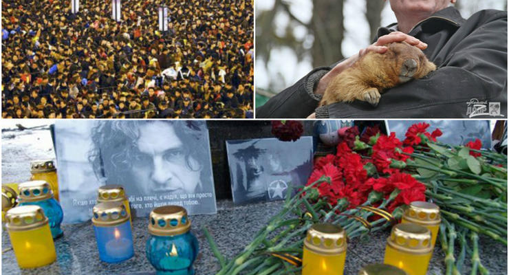 День в фото: давка в Китае, предсказания сурка и годовщина смерти Кузьмы Скрябина