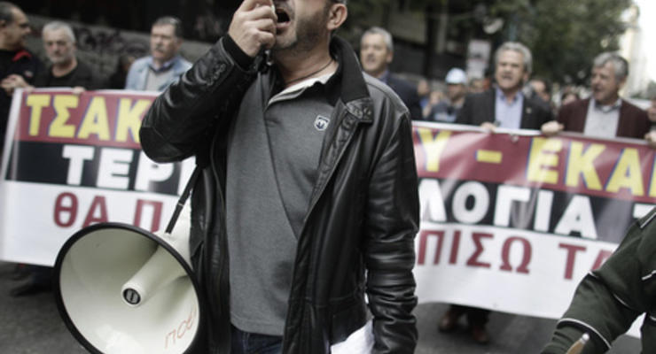 Масштабная забастовка в Греции парализовала движение транспорта