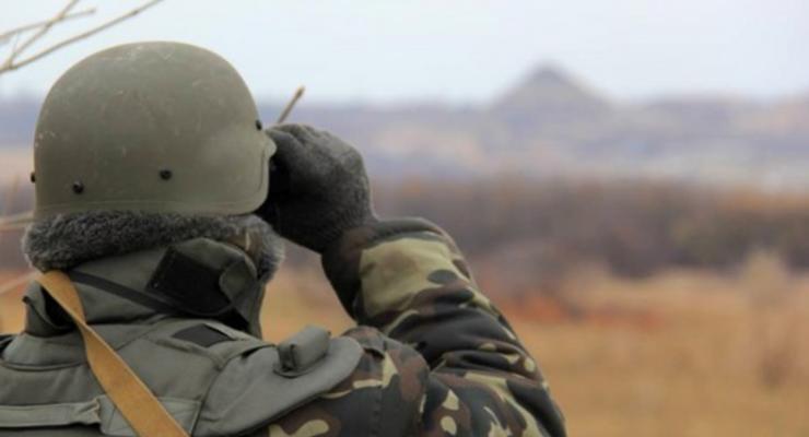 Карта АТО: на Донбассе ранен один военный ВСУ