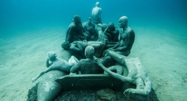На дне Атлантического океана откроют первый в Европе музей скульптур