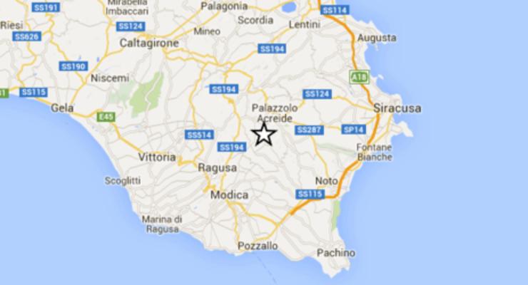 На Сицилии произошло землетрясение магнитудой 4,6