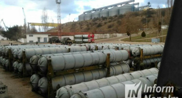 В порту Севастополя обнаружили ракеты к ЗРК С-300