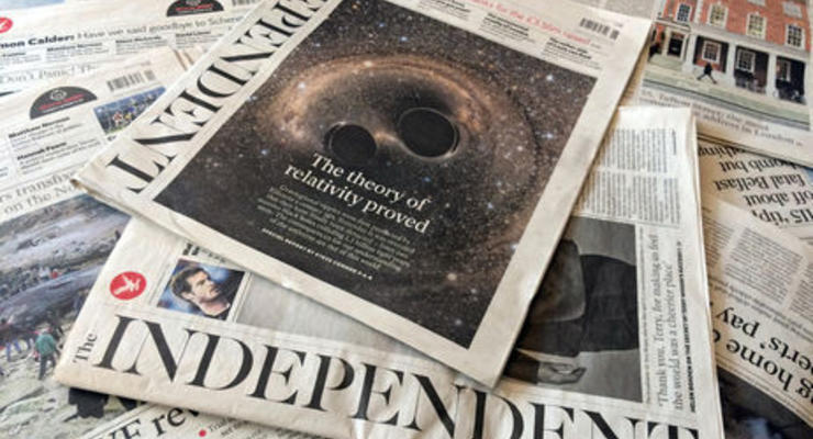 Российские владельцы The Independent прекращают выпуск бумажной версии издания
