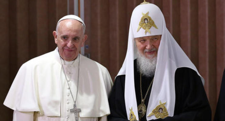 Франциск и Кирилл призвали к защите христиан на Ближнем Востоке