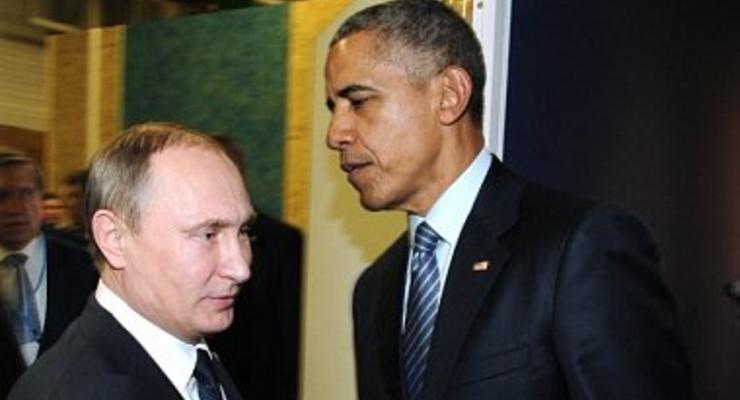 Обама призвал Путина обеспечить соблюдение перемирия в Украине