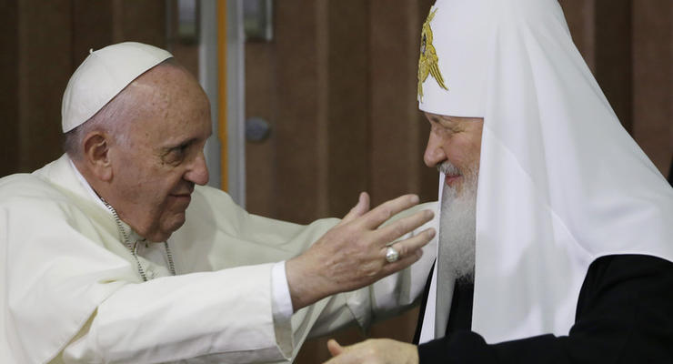 УПЦ КП разочарована совместной декларацией Папы Римского и главы РПЦ