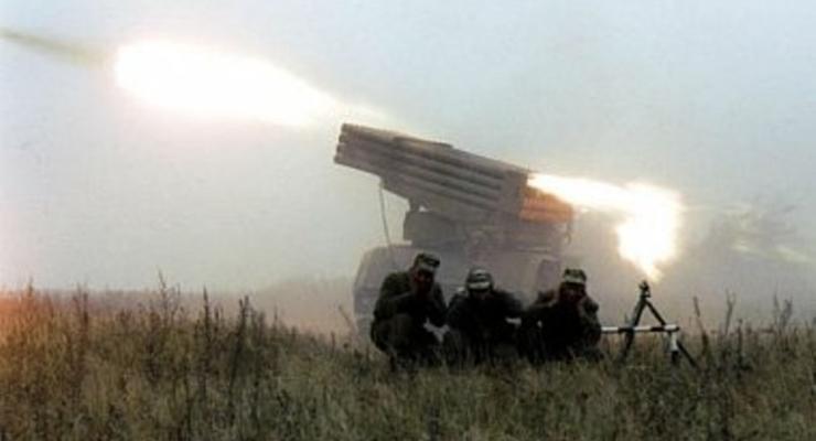 Боевики из Градов обстреляли позиции ВСУ в Первомайском