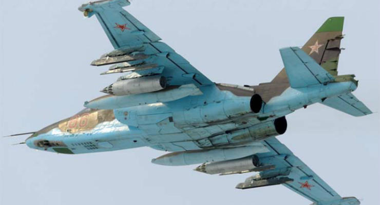 В России потерпел крушение военный самолет Су-25: пилот погиб
