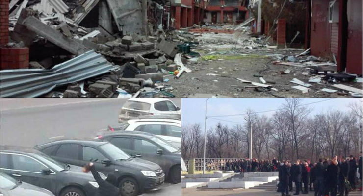 Итоги 29 февраля: Разрушенное Широкино, трагедия в Москве и похороны Димента