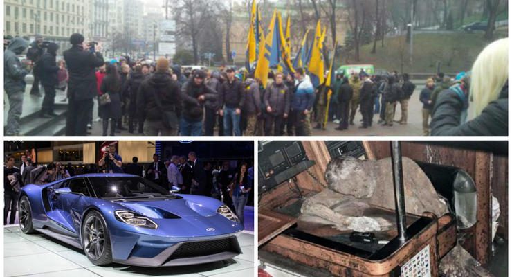 Итоги 1 марта: Митинги в Киеве, автошоу в Женеве и мумия в море