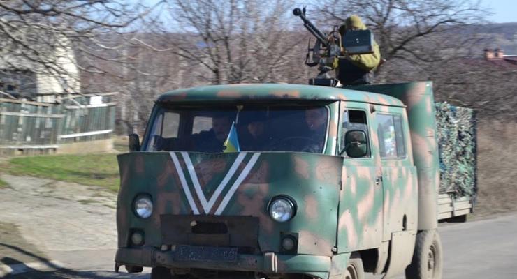 Около Трехизбенки силы АТО отбили атаку ДРГ боевиков