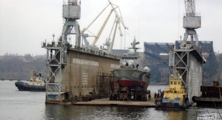 Единственный ударный корабль ВМС Украины вышел на испытания после ремонта