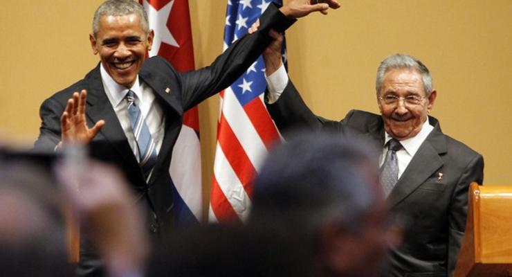 Обама и Кастро разошлись во мнениях о политзаключенных на Кубе