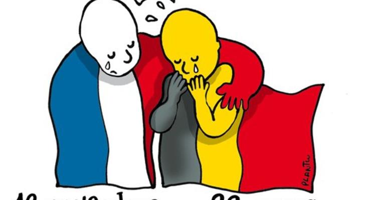 Взрывы в Брюсселе: реакция соцсетей