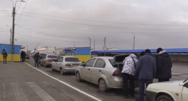 Участники блокады Крыма с пограничниками патрулируют границу
